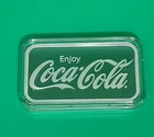 Coca-Cola® 1 oz Silver Struck Bar .999 Fine Silver Capsule