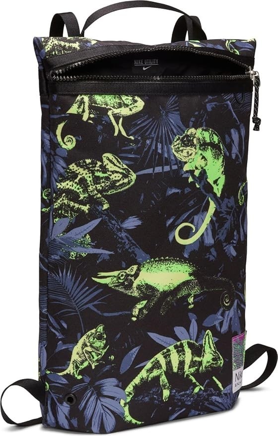 Nike UTILITY GYM SACK Bags Iguana Soccer Running Shoes Training