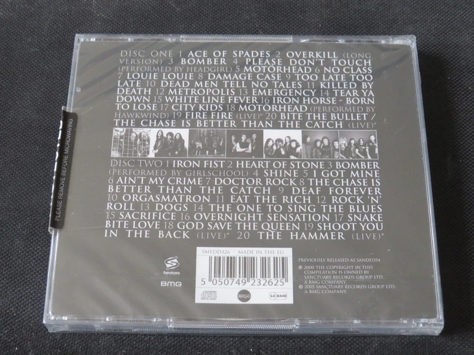 Motörhead - The Best Of (NEW SEALED 2 x CD 2006) MOTORHEAD ACE OF SPADES BOMBER - Image 3 of 4