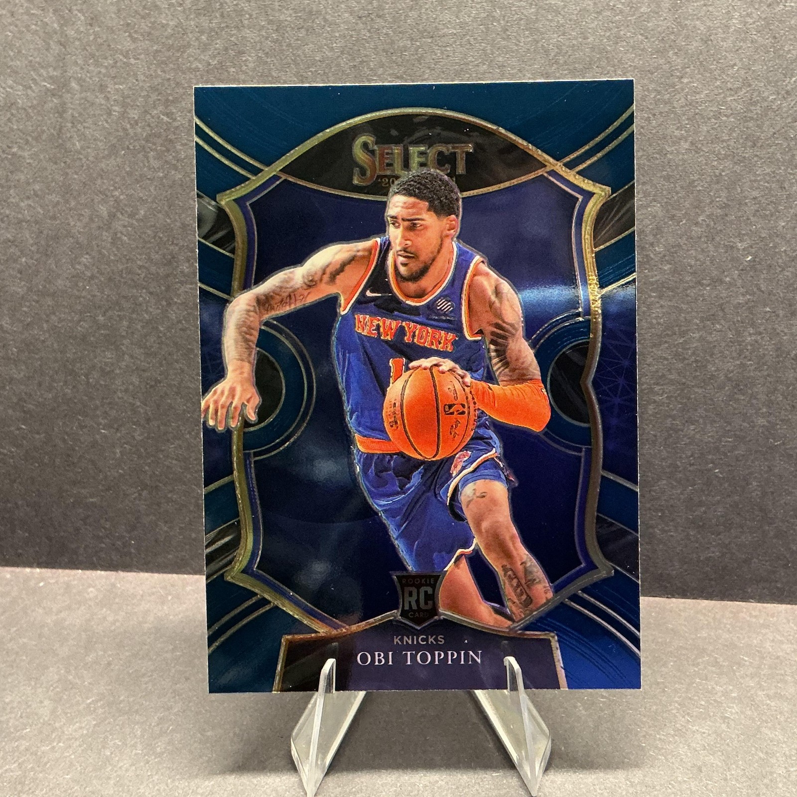 2020-21 Panini Select #68 Obi Toppin Rookie