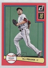 2016 Panini Donruss 1982 Design Pink Border AJ Pollock #D82-34 09wc