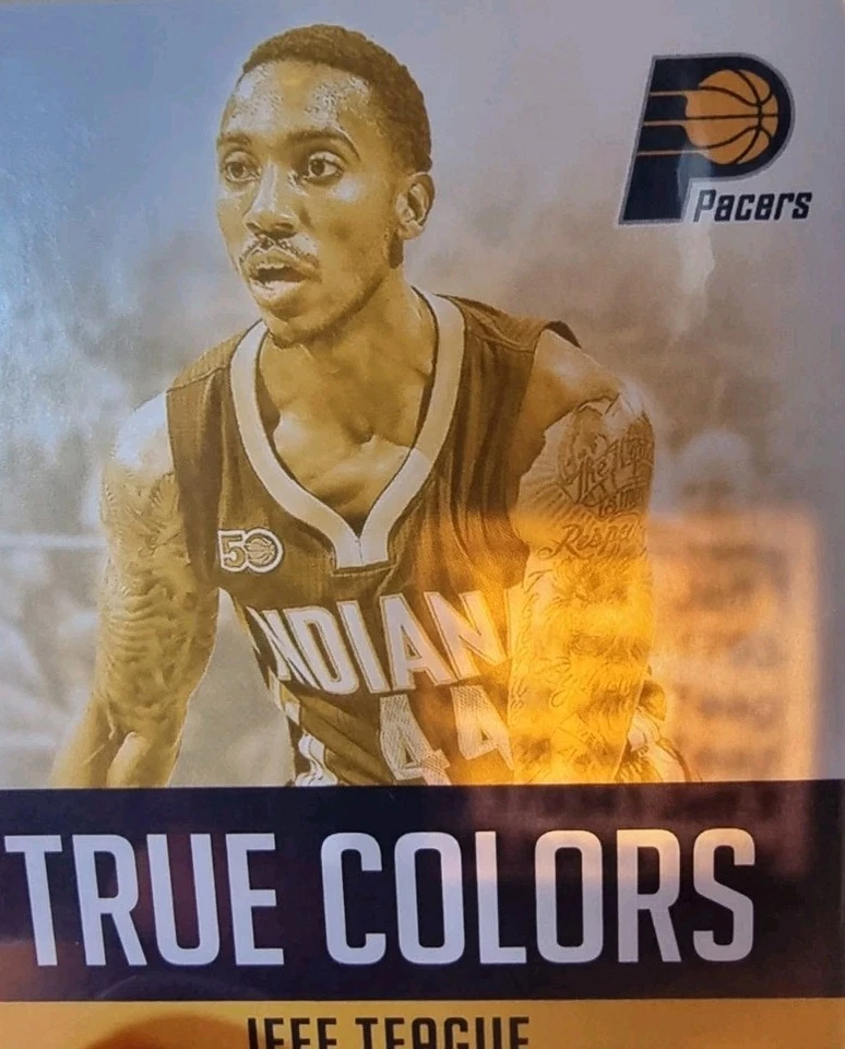 2016 Panini Prestige True Colors #20 Jeff Teague Game Worn Patch /199 - Image 2 of 3