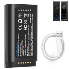 7000mAh Battery Compatible with eufy Security Video Doorbell E340 C210