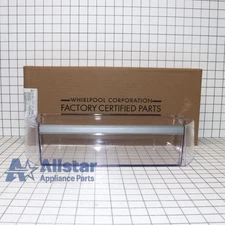 Whirlpool Refrigerator Upper Door Shelf Bin WPW10527272