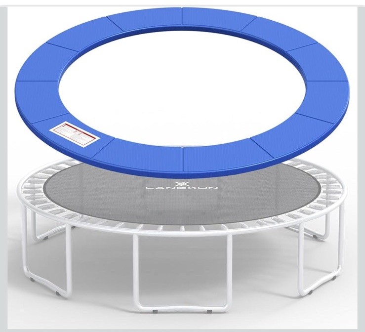 Universal Trampoline Repalcement Safety Pad, 8ft 10ft 12ft 14ft 15ft 16ft Wat...