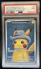 2023 Pokemon SV Black Star Promos Pikachu Van Gogh with Grey Felt Hat #085 PSA 9