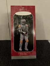 Hallmark Christmas Ornament NIB 1998 Star Wars Boba Fett-K3