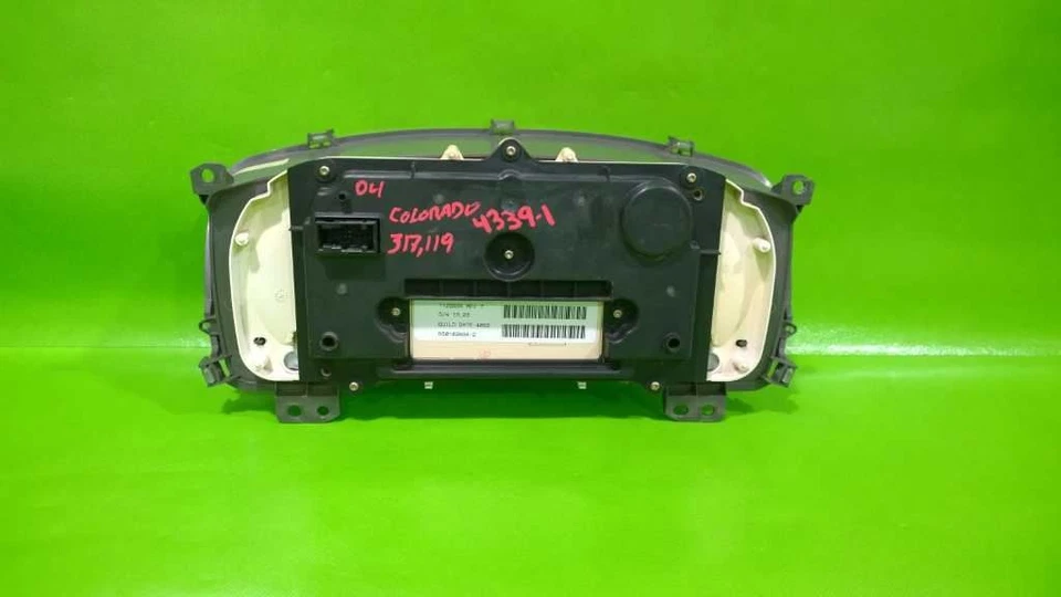 04 COLORADO AT VELOCÍMETRO CLUSTER OEM 4339-1 Foto 2 de 4