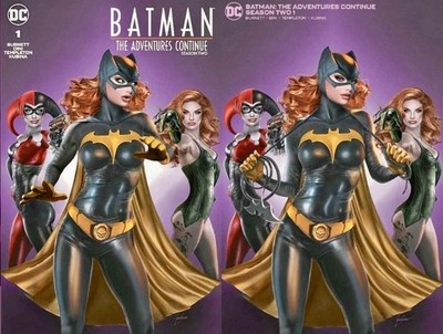 BATMAN THE ADVENTURES CONTINUE SEASON 2 #1 NATALI SANDERS VIRGIN VARIANT SET  