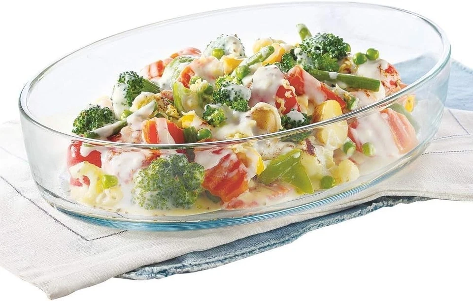 Oval Baking Dish, 1.6 Litres, Transparent - Image 2 of 4