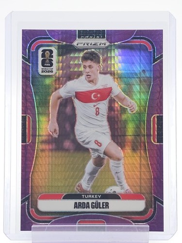 ARDA GULER 2026-27 PANINI PRIZM FIFA WORLD CUP PURPLE HYPER /299 TURKEY Q4736