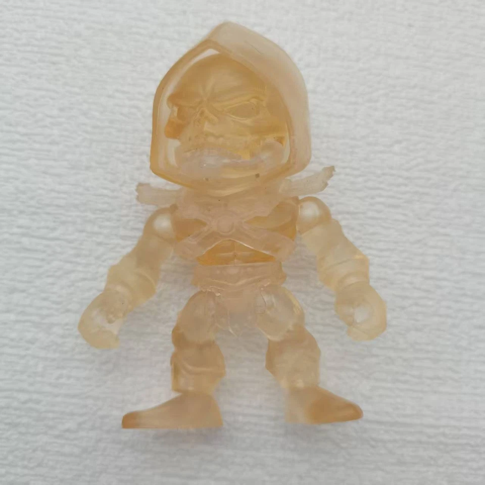 Figura de acción Skeletor púrpura transparente MOTU 2 piezas colección sujetos leales juguete suelto Foto 2 de 4
