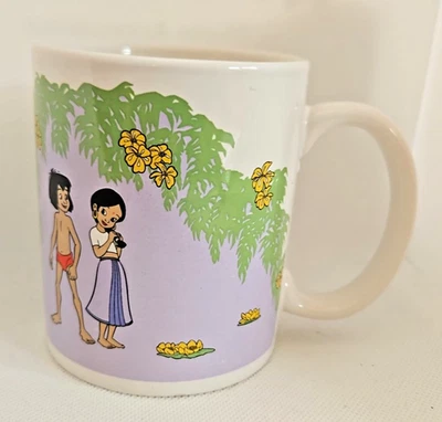Disney Das Dschungelbuch 2 Tasse Mogli Shanti Keramik Becher Walt Disney Sammler - Bild 1 von 4
