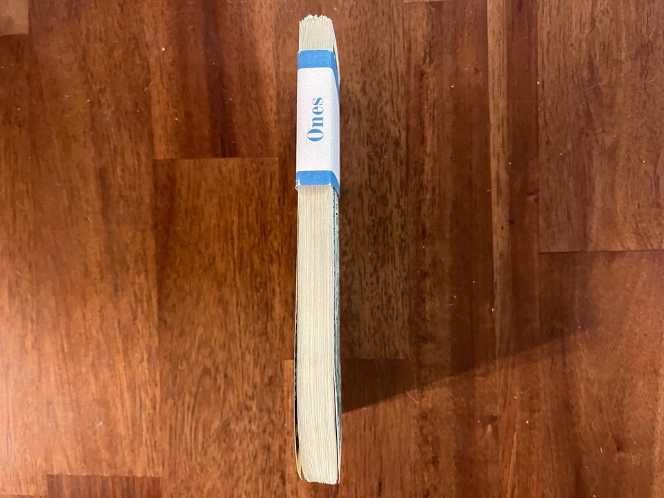 One Dollar Bills $1 1995 UNCIRCULATED 100 Consecutive H Cash Money - Image 3 of 4