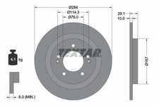 2x Bremsscheibe Hinterachse für HYUNDAI KIA IONIQ NIRO I VAN