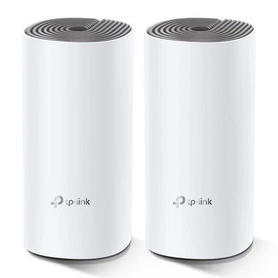 TP-Link Deco E4 2-PK AC1200 Dual-Band WMM WiFi Mesh 2.4-5 GHz Wi-Fi System - image 1 of 3