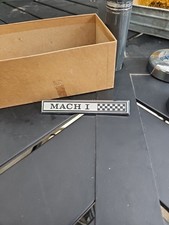 Nos 196970 Mustang Mach 1 Rh Dash Emblem C9ze-63044a04-a Nos 196970 Mustang Mach 1 Rh Dash Emblem C9ze-63044a04-a
