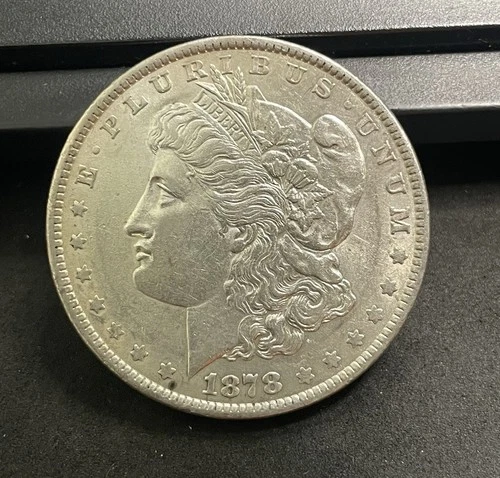 1878 Reverse of '79 Morgan Dollar Very Choice AU ++