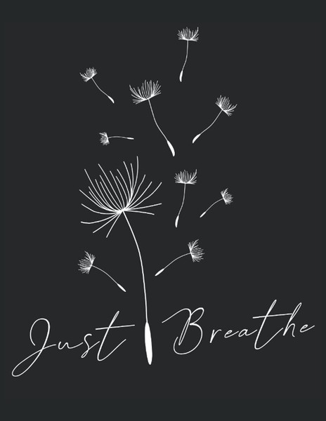 Breathe Dandelion Tattoo Design: Antistress Malbuch A4 - Mandalas &-image