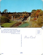 Sugar River Black River Valley Postcard
