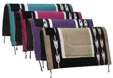 Arrow Design Acrylic Top Saddle Pad w/ Felt Bottom 32" x 32" FREE SHIP