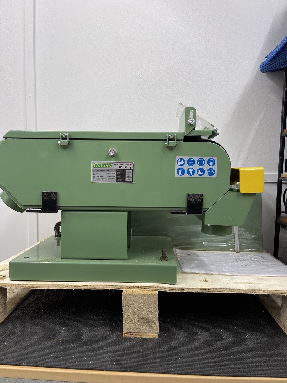 WARCO Metal Belt Grinder eBay