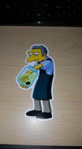 Moe Sticker Die Simpsons Barkeeper Ebay