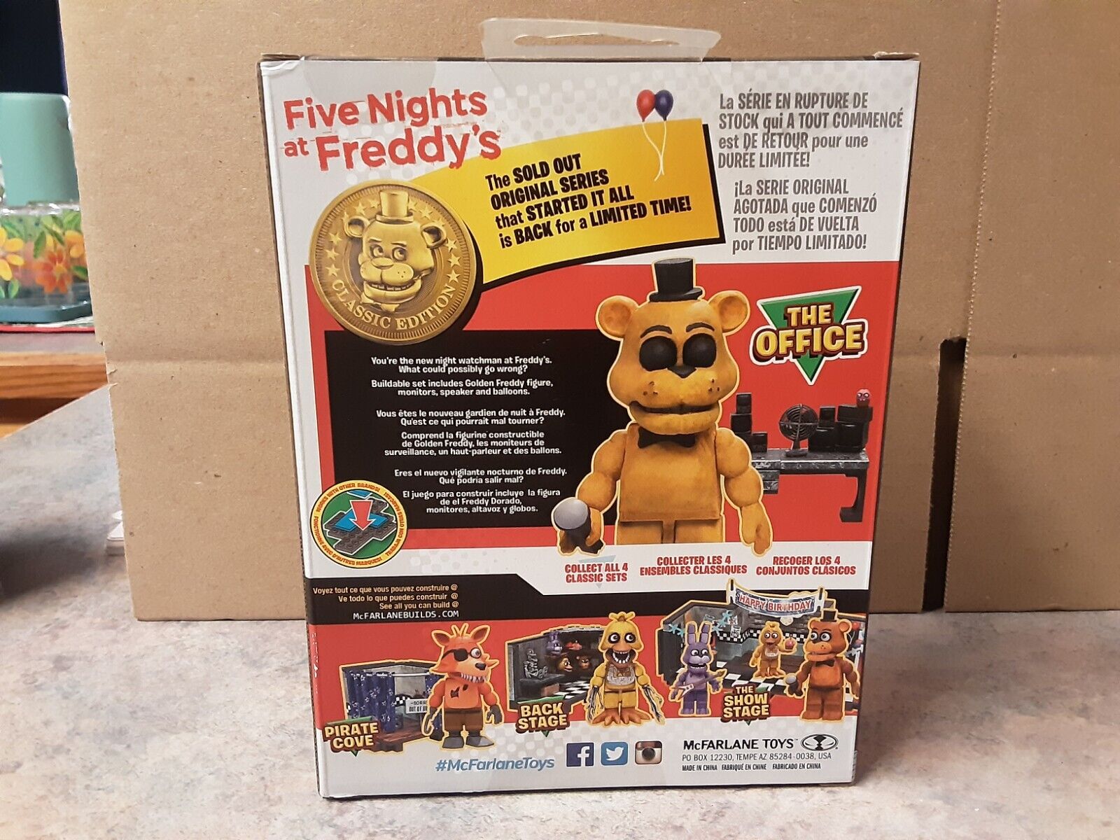 McFarlane Toys Five Nights at Freddys Office Hallway Micro