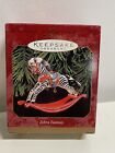 Hallmark Keepsake Zebra Fantasy Rocking Horse Safari 1999 Vintage- New- Read
