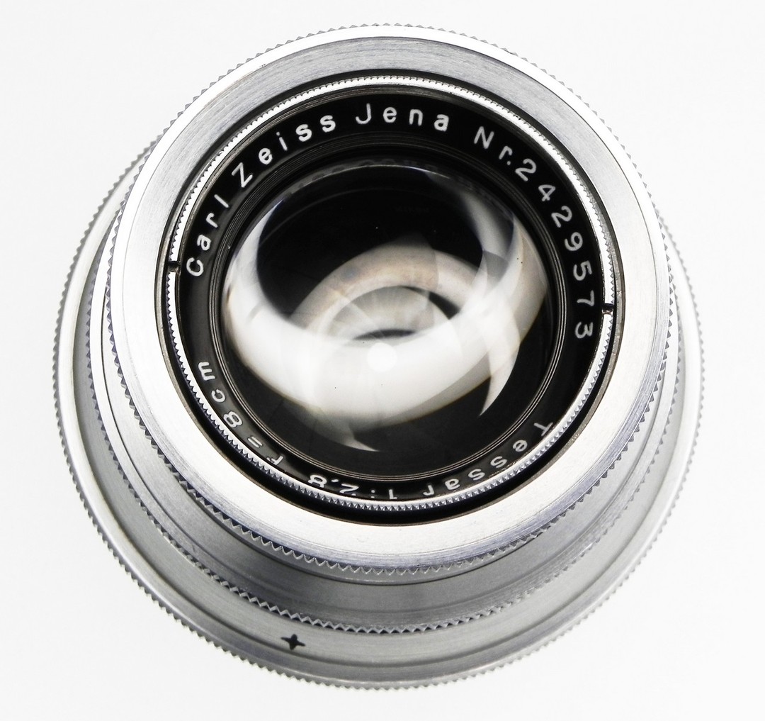 Carl Zeiss Jena 8cm f2.8 Tessar for Prewar Exakta 66 mount