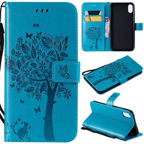 For iPhone 6 7 8 Plus XR XS Max Wallet Card Holder Flip Leather Phone Case Cover - Picture 30 of 40