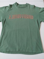 VINTAGE THE JESUS LIZARD DOWN LONG SLEEVE SINGLE STITCH SHIRT XL 1994 DAVID YOW