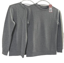 Cat  Jack Boy's Long Sleeve Pullover Sweatshirt Charcoal 2PK - Size M 8/10 