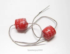 2 NOS REON Non-Inductive Wire-Wound Resistors / 225 Ohm 1% -- RM1