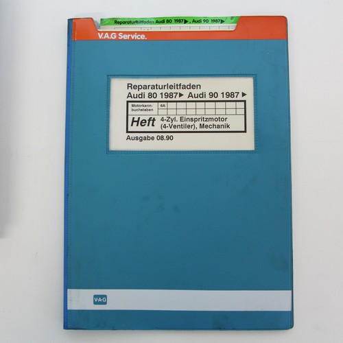 Audi 80 90 B3 - Motor 6A 4Zyl Einspritzmotor 4V Mechanik Reparaturleitfaden