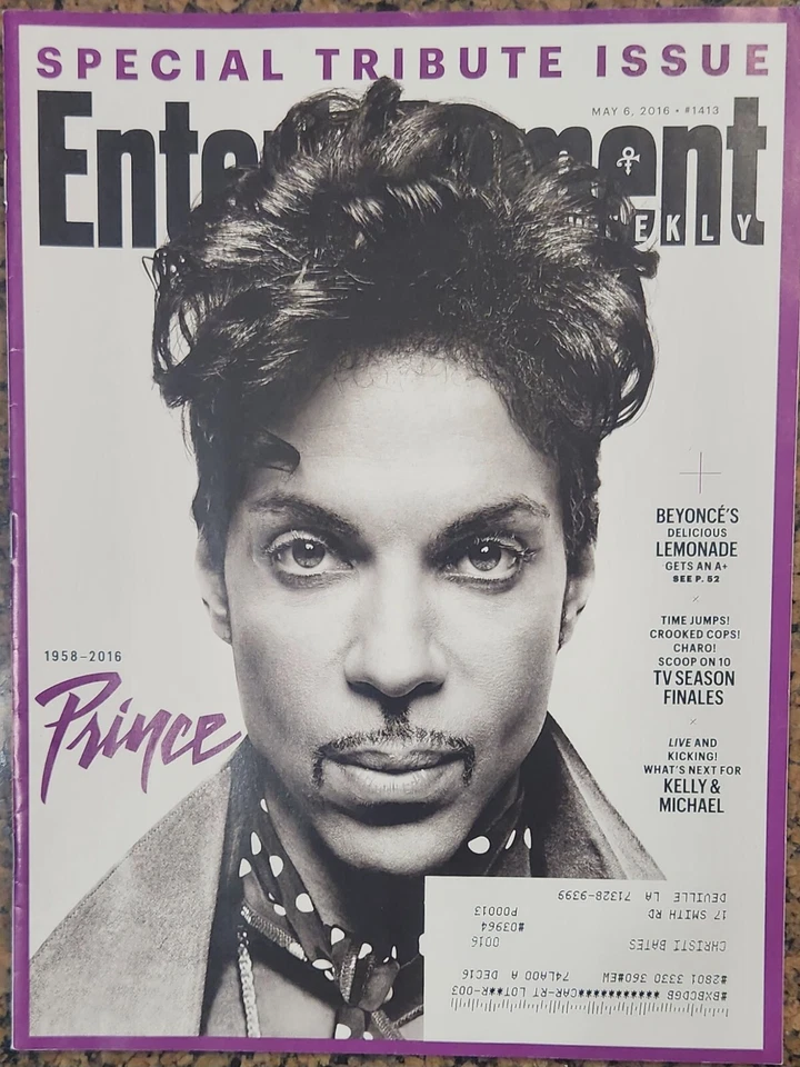PRINCE Magazine LOT Entertainment Weekly, Rolling Stone & People  Tribute Issues - Image 2 of 4