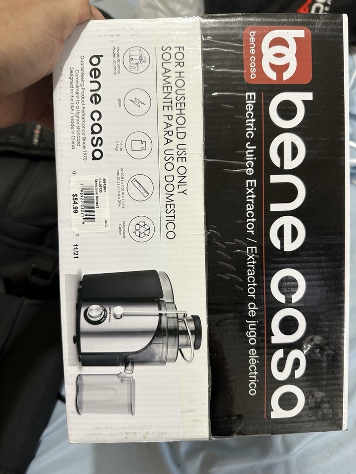 bene casa electric juice extractor eBay