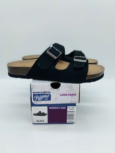2 strap slide sandals