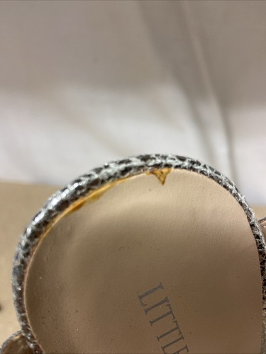 Little Mistress Tia High Heel Sandal D Size 7 New Read First Free Postage - Imagen 8 de 8