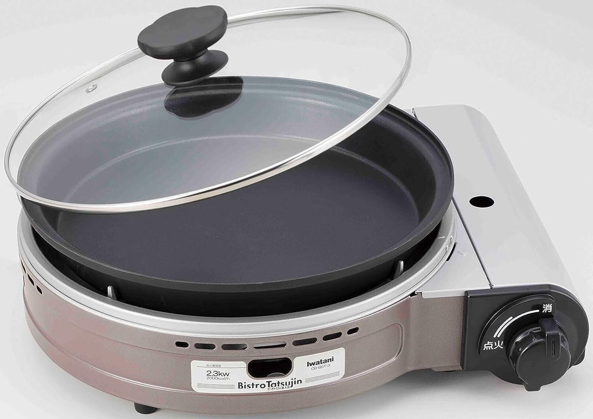 IWATANI Bistro Tatsujin Cassette gas Portable Stove CB-BST-3 Made 