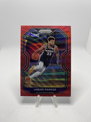 2020-21 Panini Prizm Jabari Parker #220 Ruby Red Wave Prizm Sacramento Kings