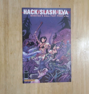 Hack / Slash / Eva: Monster's Ball #4 1st Print Dynamite Entertainment  2008