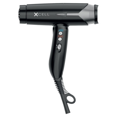 Gamma+ XCELL Hair Dryer - Black ~ Brand New In Box 