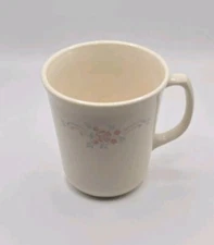 CorningWare English Breakfast Mug Tea Coffee Cup USA M'Wave OK D-Handle Vintage