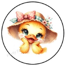 ADORABLE DUCK WITH HAT ENVELOPE SEALS LABELS STICKERS PARTY FAVORS