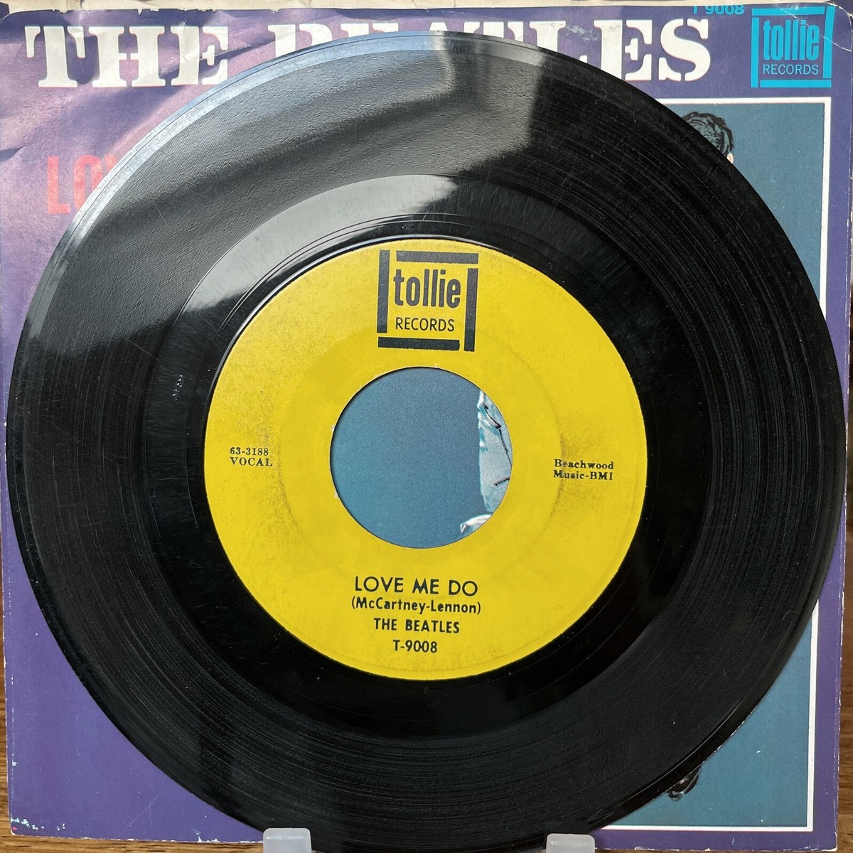 The Beatles LOVE ME DO / P.S. I LOVE YOU US 1964 Tollie T9008 45