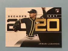 2020 TOPPS UPDATE JESUS LUZARDO DECADE'S NEXT #DN-28 OAKLAND ATHLETICS RC