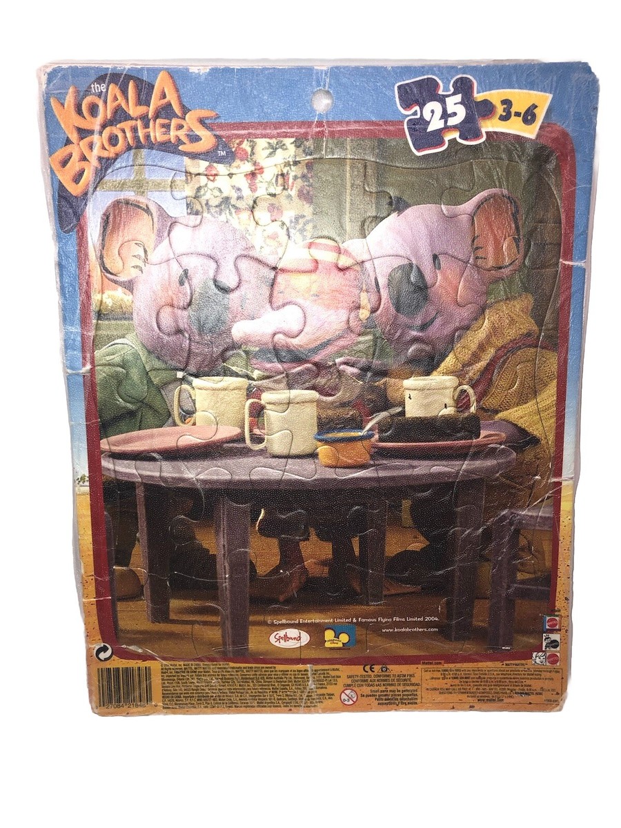 2004初版LGEARSOLIDTHETWINSNAKESアートブック The Koala Brothers 2004 Puzzle 25 Pc Spellbound Mattel | eBay