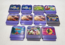 Vtech V.Smile - Game Cartridge Lot of 11 - Barney Spongebob Nemo Cars READ 