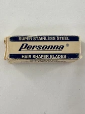 Vintage Personna Hair Shaper Blades, 5 count.